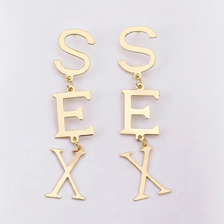 Sex Dangle earrings