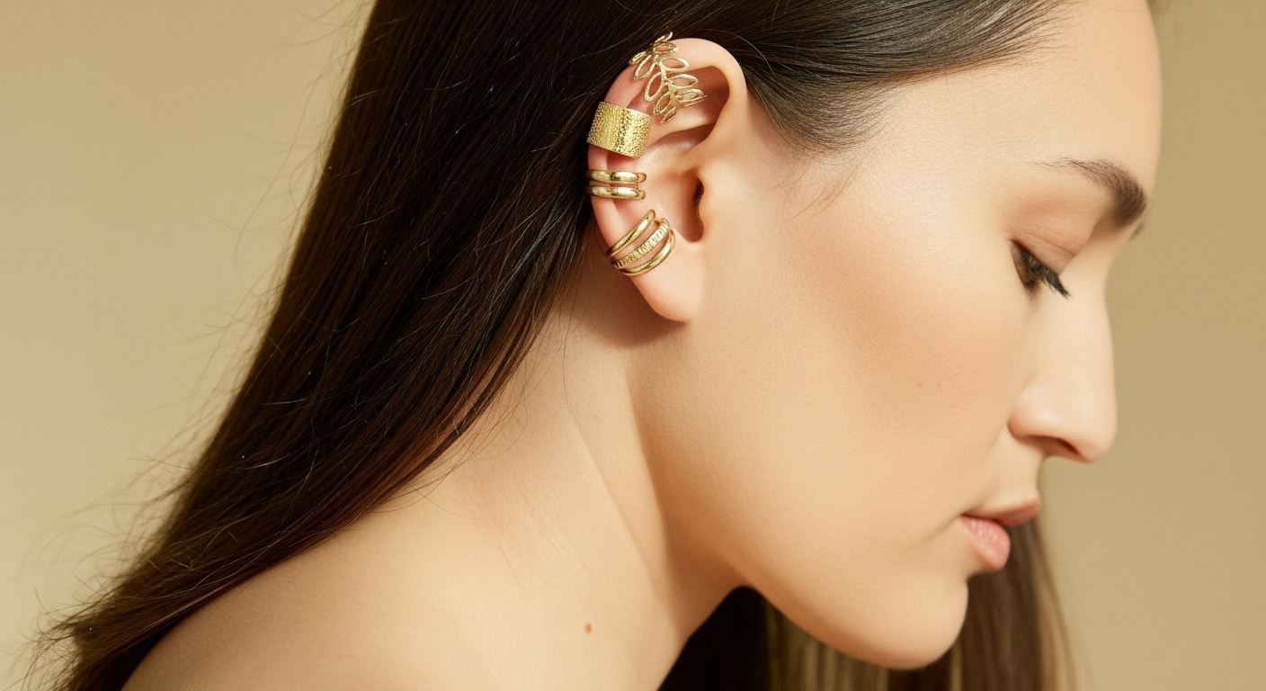 Eclat Signature Clip-On Cuff Set